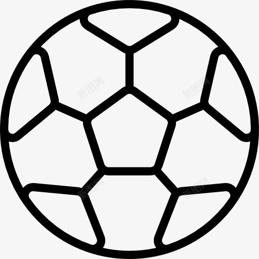 足球图标png_新图网 https://ixintu.com 体育 体育竞赛 团队运动 游戏 设备 足球