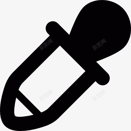 吸管图标png_新图网 https://ixintu.com 图形工具 图形编辑 工具 工具和器具 颜色
