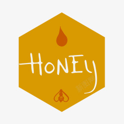 honey标签素材