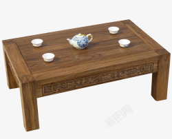 中式案桌简约手工小桌子高清图片