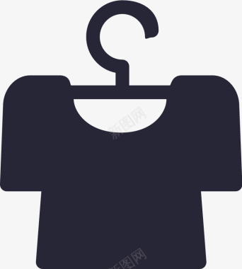 洗衣服务矢量图图标图标