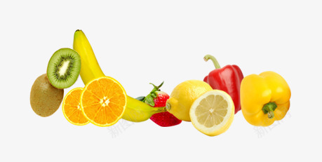 水果堆psd免抠素材_新图网 https://ixintu.com 橙汁 水果 猕猴桃 蔬菜水果 香蕉