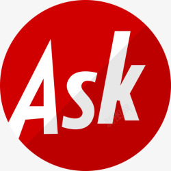 Ask问帮助问题搜索服务社交媒体聊天高清图片