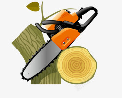 砍树工具素材