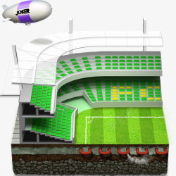 seats足球足球体育场图标高清图片