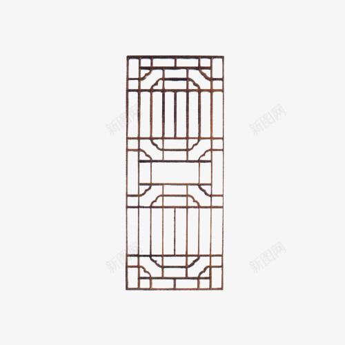 镂空窗png免抠素材_新图网 https://ixintu.com 木窗 窗户 镂空窗