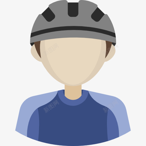 骑自行车的人图标png_新图网 https://ixintu.com 人头像 运动 运动和比赛 骑自行车