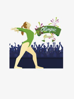 奥运盛事奥运会体操比赛高清图片