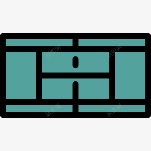 网球场图标png_新图网 https://ixintu.com 体育 体育竞赛 操场 游戏 网球场 运动