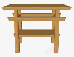 仿木桌子桌面木头素材