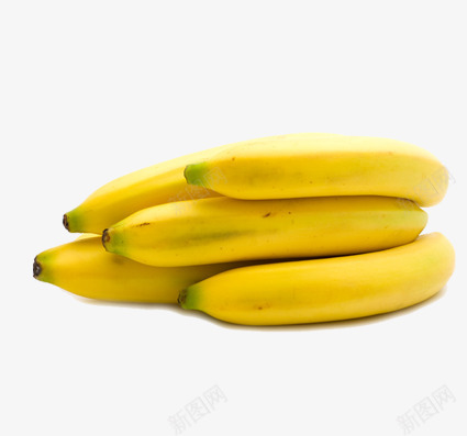 黄色香蕉png免抠素材_新图网 https://ixintu.com 一把香蕉 水果 美味香蕉 香蕉图片