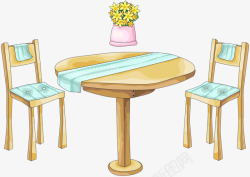 桌子和凳子素材