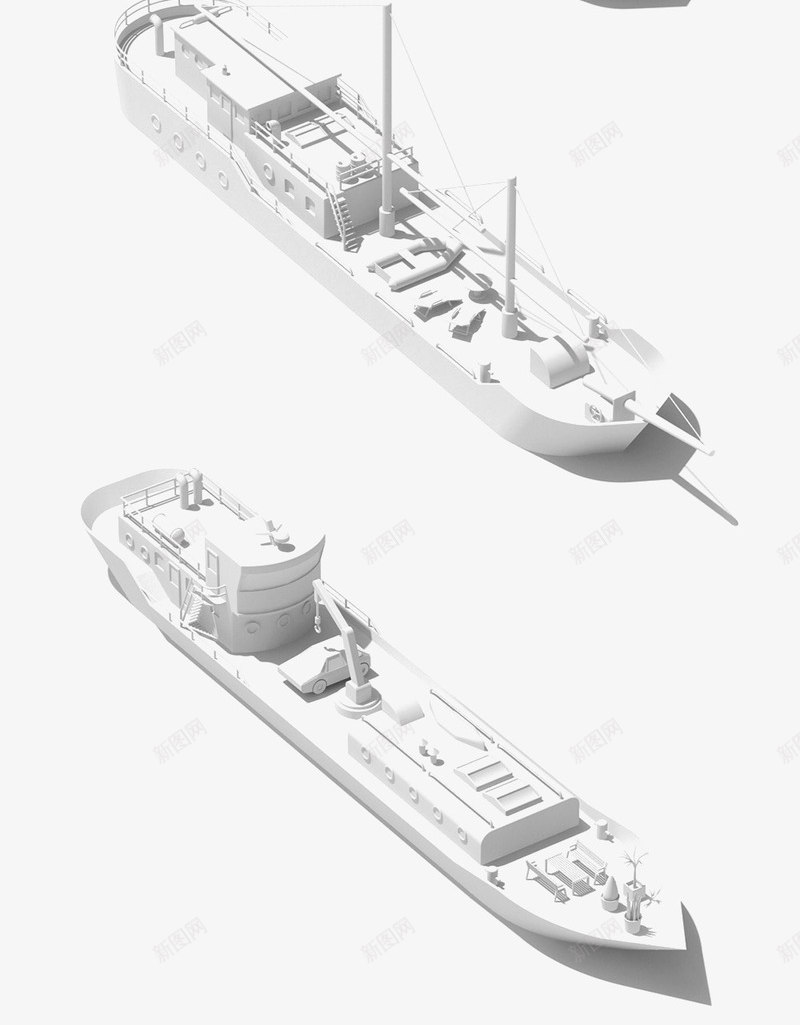 船手绘线稿png免抠素材_新图网 https://ixintu.com 船只手绘图 船只线稿图 轮船