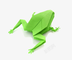 折纸青蛙素材