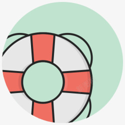 lifebuoy常见问题解答帮助信息救生圈救生图标高清图片