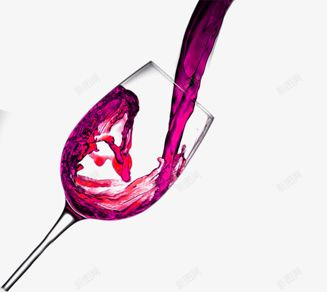 创意红酒杯png免抠素材_新图网 https://ixintu.com 创意 杯子 红酒 装饰图案