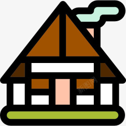 农村住宅房子图标高清图片