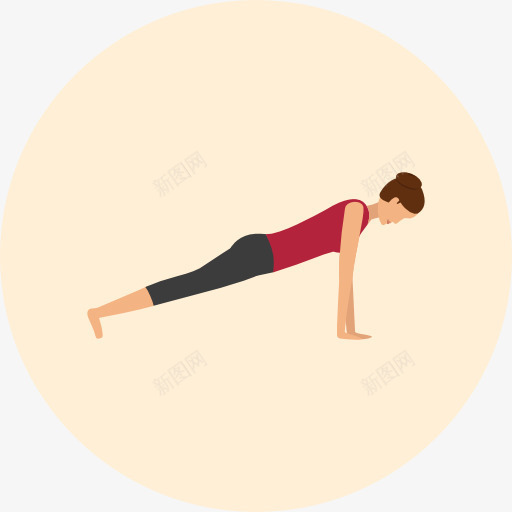 瑜伽图标png_新图网 https://ixintu.com 放松 普拉提 瑜伽的姿势 运动和比赛 锻炼
