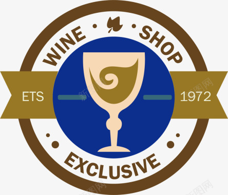 酒杯白酒logo标志矢量图图标图标