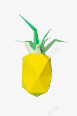 纸菠萝折纸菠萝高清图片