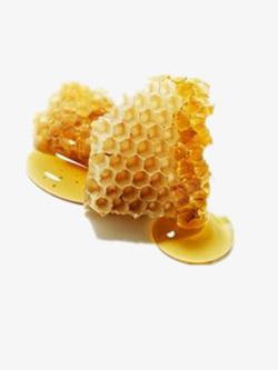 蜂巢蜜素材