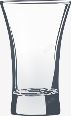 手绘酒杯素材