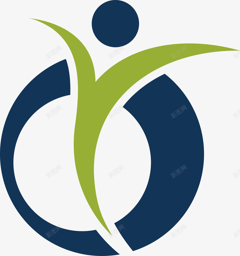 人物户外运动logo图标png_新图网 https://ixintu.com 体育运动logo 户外运动logo 跳跃 运动 运动logo 运动logo设计