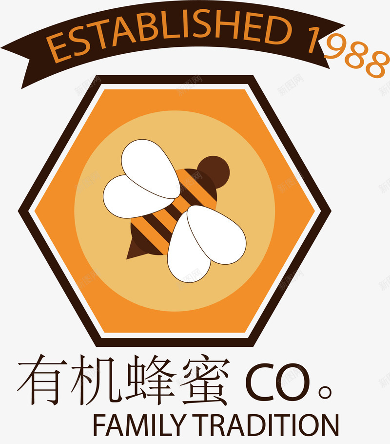 有机蜂蜜促销标签矢量图eps免抠素材_新图网 https://ixintu.com 促销 有机 标签 矢量标签 蜂蜜 矢量图