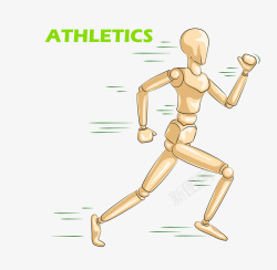 跑步项目athletics矢量图高清图片