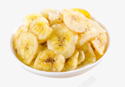 芭蕉干素材特产小吃香蕉干高清图片