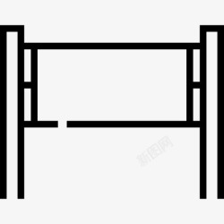 排球网图标图标