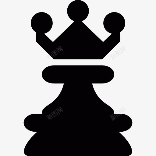 国际象棋皇后图标png_新图网 https://ixintu.com 女王 片 象棋