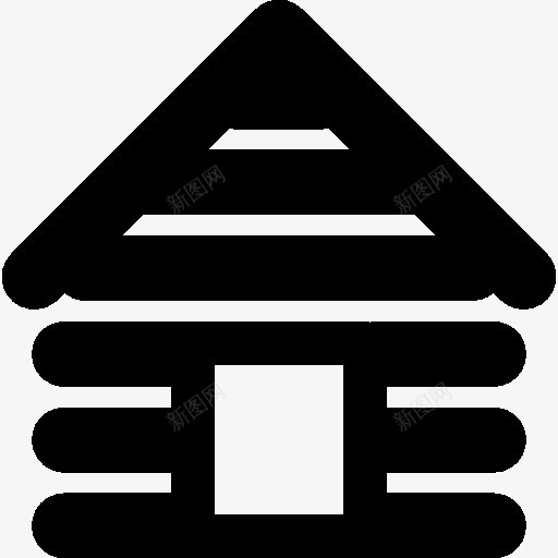 家庭小木屋图标png_新图网 https://ixintu.com cabin household log 家庭 小屋 日志