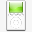 iPod绿色MP3播放器iPod的颜色素材
