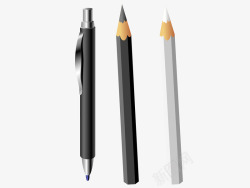 铅笔自动笔素材