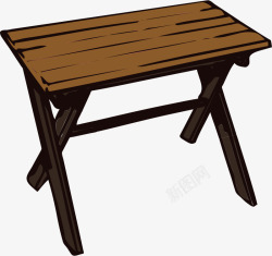 木头桌子素材