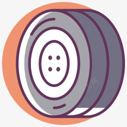 wheel汽车车比赛服务轮胎工具轮汽车服图标高清图片
