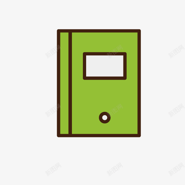 卡通笔记本png免抠素材_新图网 https://ixintu.com 办公室用品 卡通文具 卡通笔记本 可爱文具 学习文具 手绘笔记本 文具