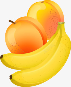 香蕉杏素材