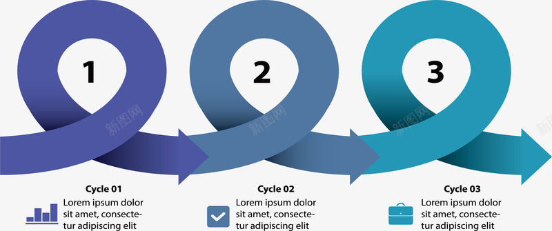 螺旋箭头信息图表矢量图ai免抠素材_新图网 https://ixintu.com 年终总结 年终报告 流程图 矢量png 箭头 螺旋箭头 矢量图
