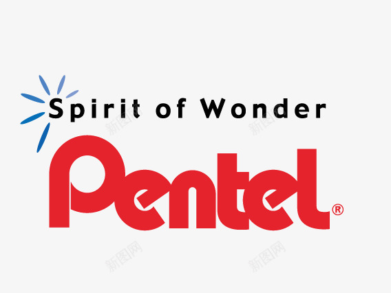 派通图标png_新图网 https://ixintu.com PENTEL logo 文具品牌 派通 矢量标志