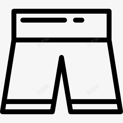 短裤图标png_新图网 https://ixintu.com 体育 战斗 拳击 拳击短裤 时尚 短裤 运动和比赛