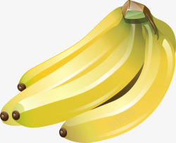 卡通香蕉水果好吃素材