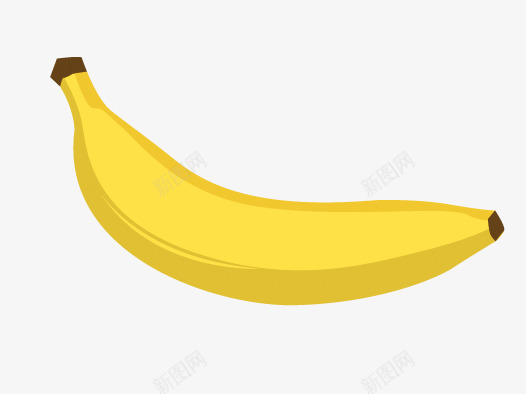 卡通手绘水果香蕉png免抠素材_新图网 https://ixintu.com 卡通 手绘 水果 香蕉