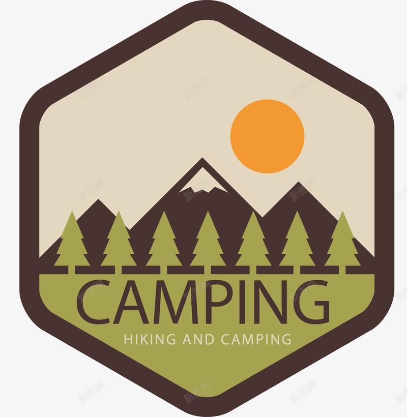 野营攀岩标签png免抠素材_新图网 https://ixintu.com camping 体育 落日 锻炼