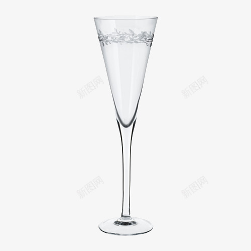 香槟酒杯png免抠素材_新图网 https://ixintu.com 带图型 纤长杯身 酒杯 香槟酒杯
