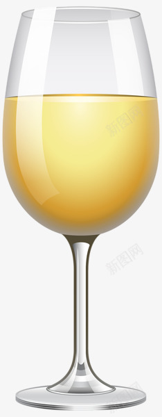 香槟酒杯png免抠素材_新图网 https://ixintu.com 西洋酒 酒杯 金色 香槟