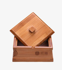 纯木头烟灰盒素材