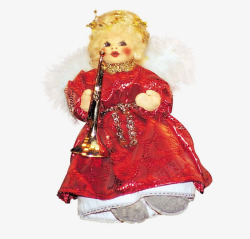毛绒玩具玩具娃娃红色毛绒娃娃高清图片