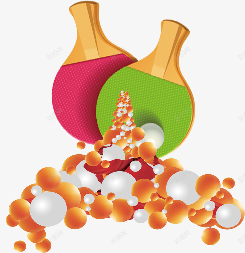 乒乓比赛海报主图png免抠素材_新图网 https://ixintu.com 乒乓 乒乓比赛 免抠 海报主图